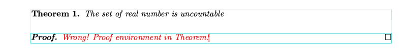 wrong enunciation